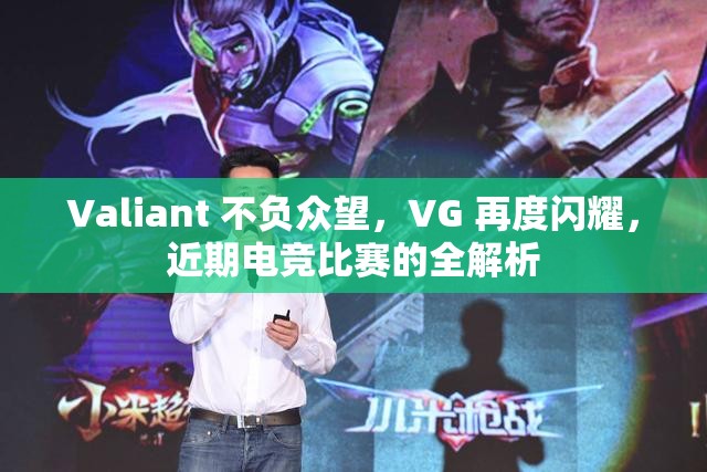 Valiant 不负众望，VG 再度闪耀，近期电竞比赛的全解析